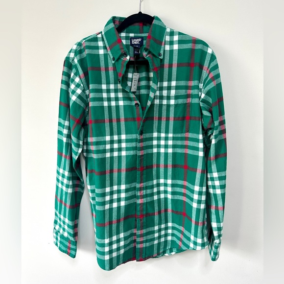 Lands’ End - Flannel Shirt - Picture 1 of 3